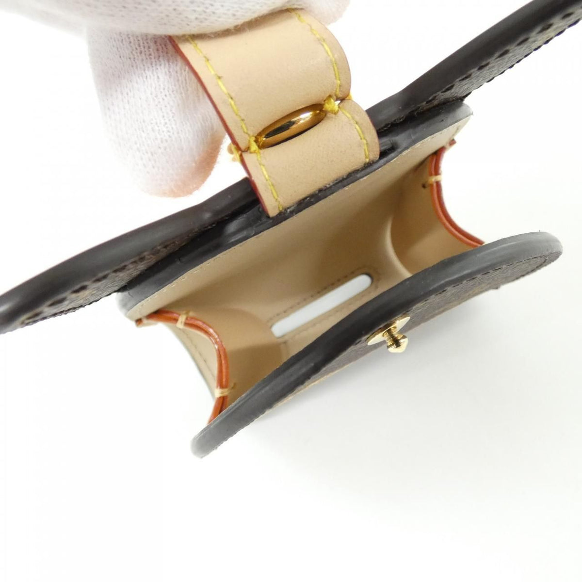 Louis Vuitton Monogram Dock Bag Holder Shiva Key Ring — view 3
