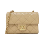 Chanel Shoulder Bag Beige