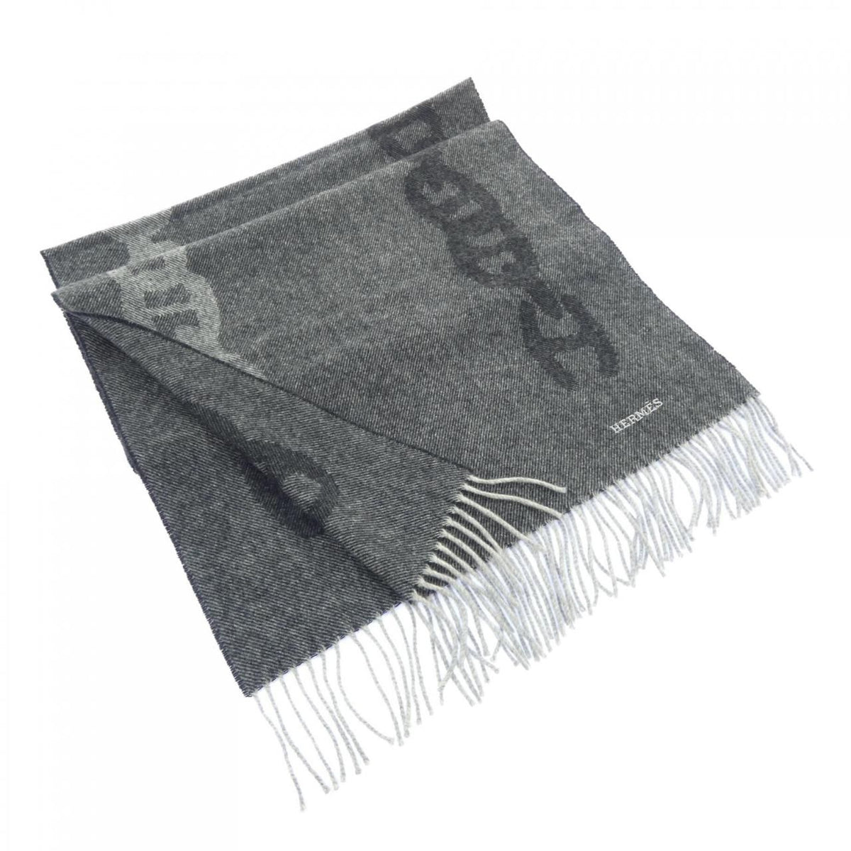 Hermes Scarf Gray