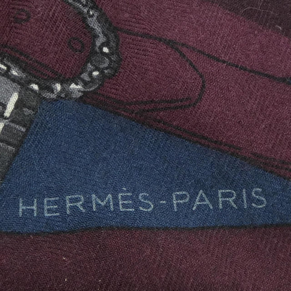 Hermes Flamboyant Web Losange GM Scarf — view 4