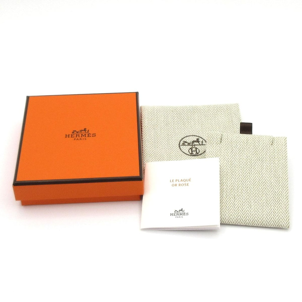 Hermes Necklace Mini Pop H Gold Pink — view 6