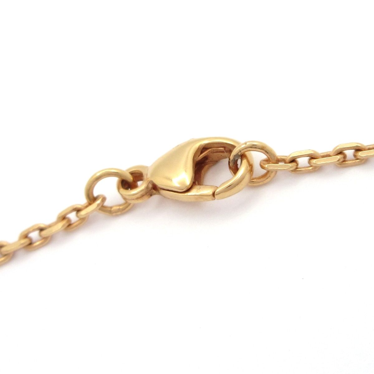 Hermes Necklace Mini Pop H Gold Pink — view 4
