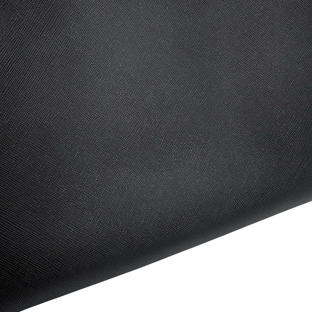 Prada Handbag Embossed Logo Saffiano Leather 2-Way Black — view 8