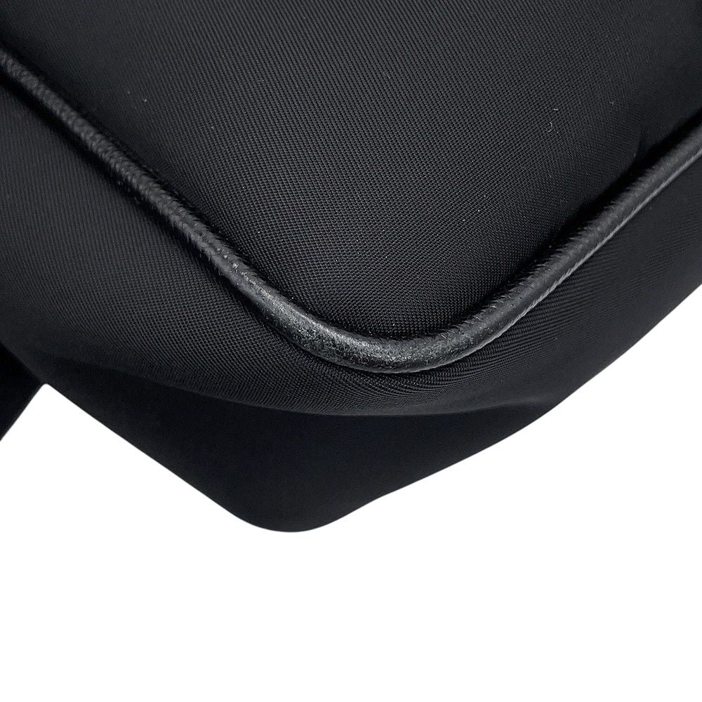 Prada Shoulder Bag Re-Nylon Saffiano Leather Nylon Crossbody Black — view 6