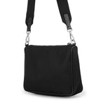 Prada Shoulder Bag Re-Nylon Saffiano Leather Nylon Crossbody Black — view 2