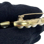Chanel Brooch CC Logo Metal Faux Pearl — view 6