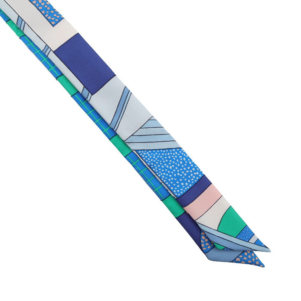 Hermes Scarf Long Twilly with Ribbon Silk — view 4