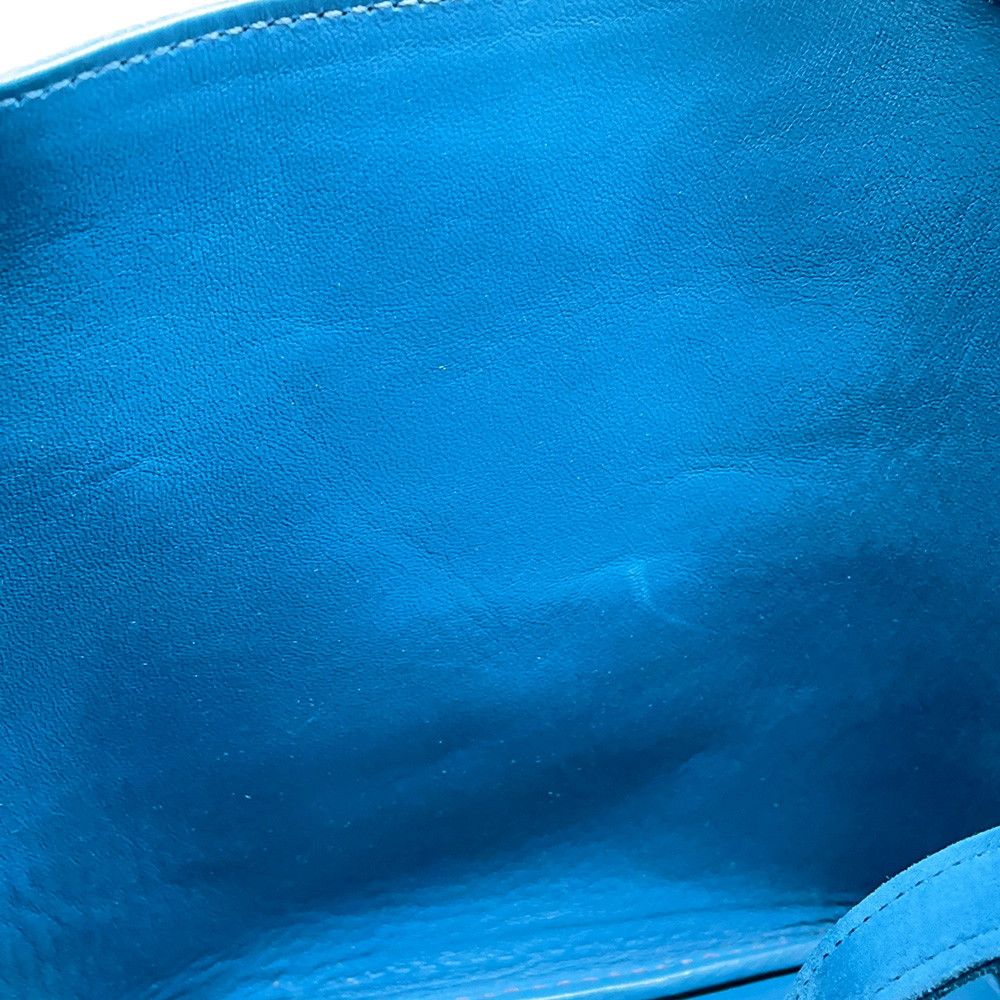 Hermes Handbag Picotin PM Blue Thalassa Silver Dobris Swift — view 8
