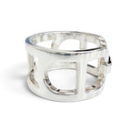 Hermes Ever Chaine D'ancre Ring Silver — view 4