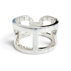 Hermes Ever Chaine D'ancre Ring Silver — view 5