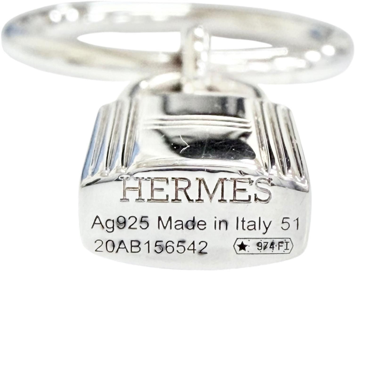 Hermes Amulette Ring Silver — view 6