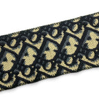 Dior S ZQ Oblique Embroidery Shoulder Strap Canvas Leather — view 5