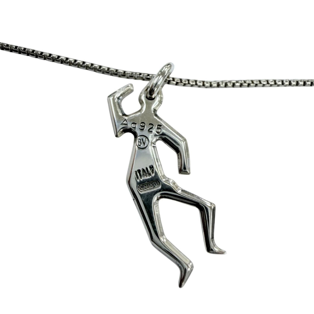 Bottega Veneta Long Necklace Silver — view 8