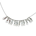 Bottega Veneta Long Necklace Silver