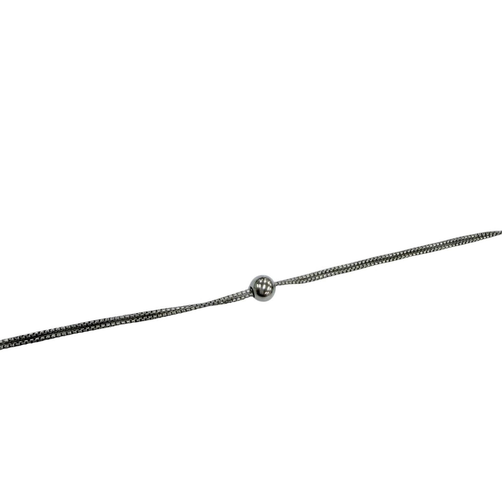 Bottega Veneta Long Necklace Silver — view 7