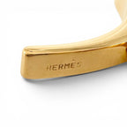 Hermes Filou H Logo Glove Holder Strap Gold Gloves — view 6
