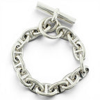 Hermes Chaine D'ancre PM 15 Links Bracelet Silver — view 2