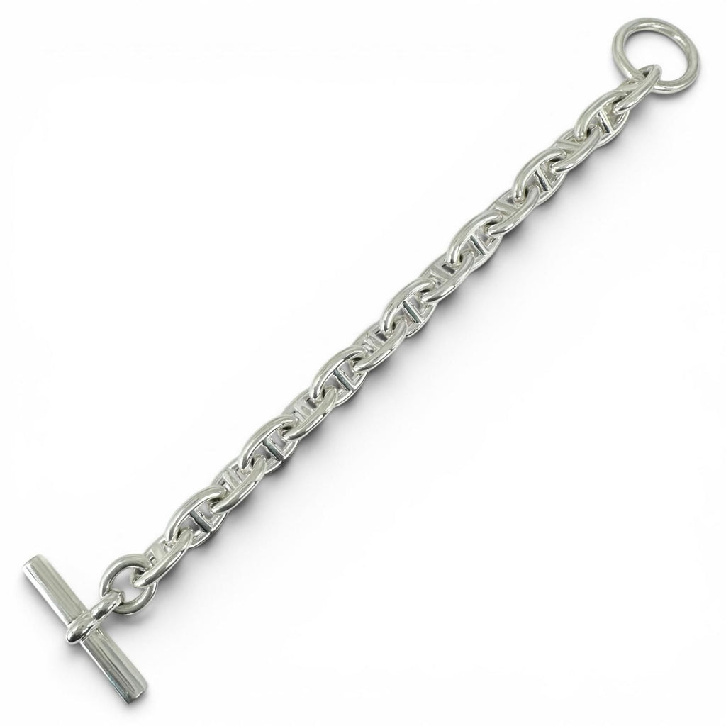 Hermes Chaine D'ancre PM 15 Links Bracelet Silver — view 4