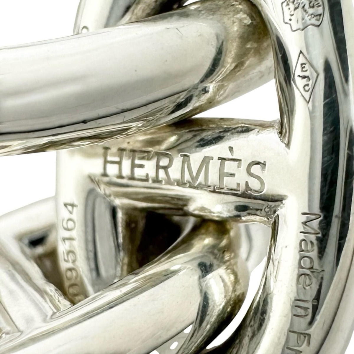 Hermes Chaine D'ancre PM 15 Links Bracelet Silver — view 6