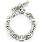 Hermes Chaine D'ancre PM 15 Links Bracelet Silver — view 2