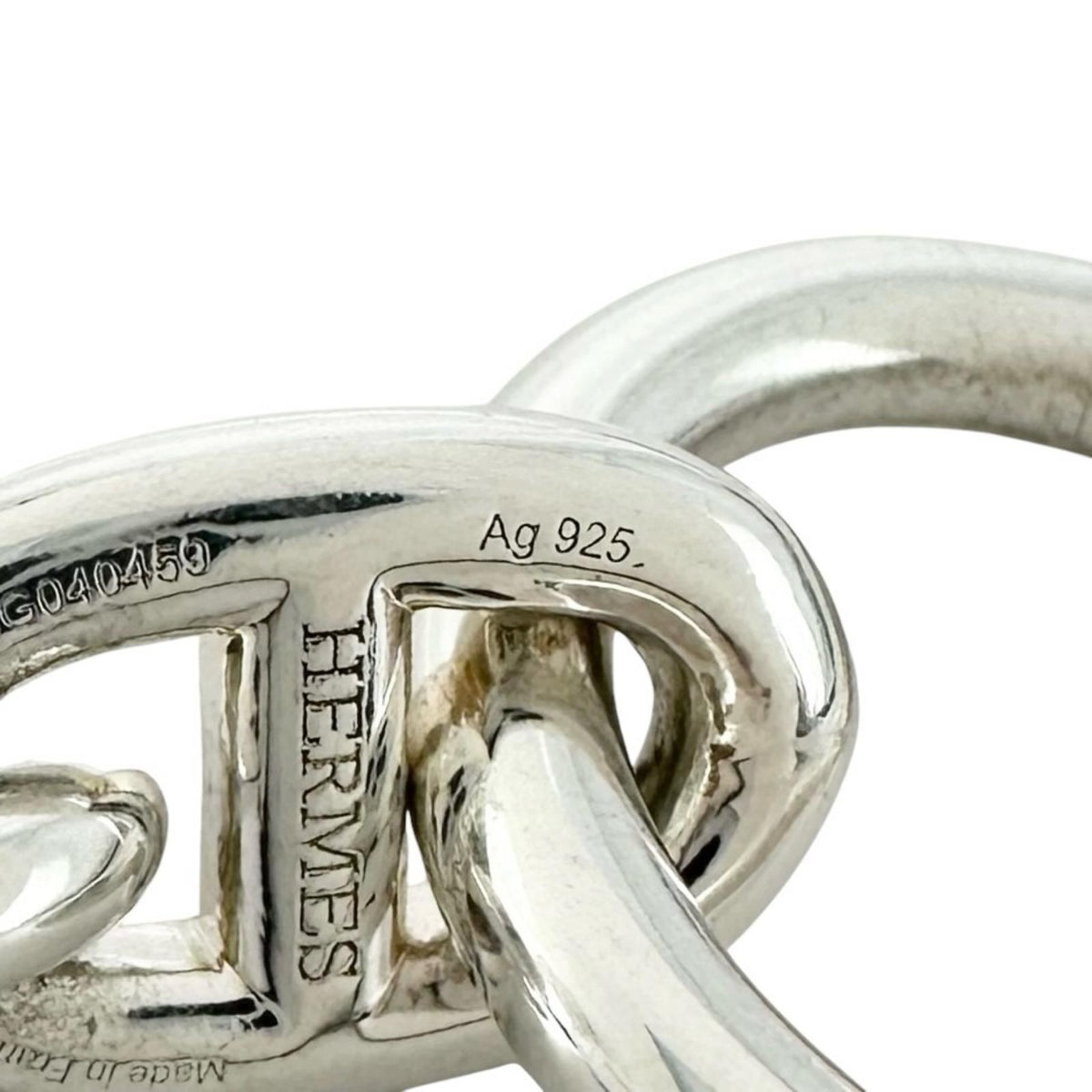 Hermes Chaine D'ancre PM 15 Links Bracelet Silver — view 8
