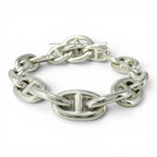 Hermes Chaine D'ancre PM 15 Links Bracelet Silver — view 3