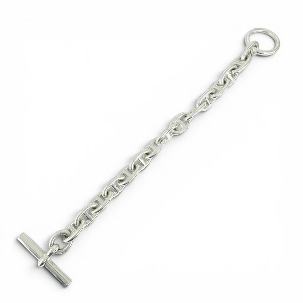 Hermes Chaine D'ancre PM 15 Links Bracelet Silver — view 4