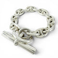 Hermes Chaine D'ancre PM 15 Links Bracelet Silver