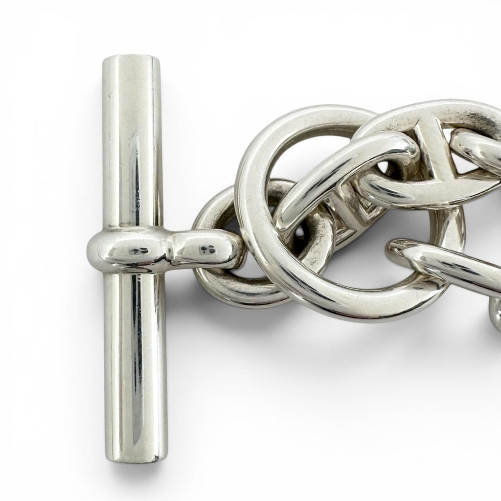 Hermes Chaine D'ancre PM 15 Links Bracelet Silver — view 5