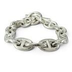 Hermes Chaine D'ancre PM 15 Links Bracelet Silver — view 3