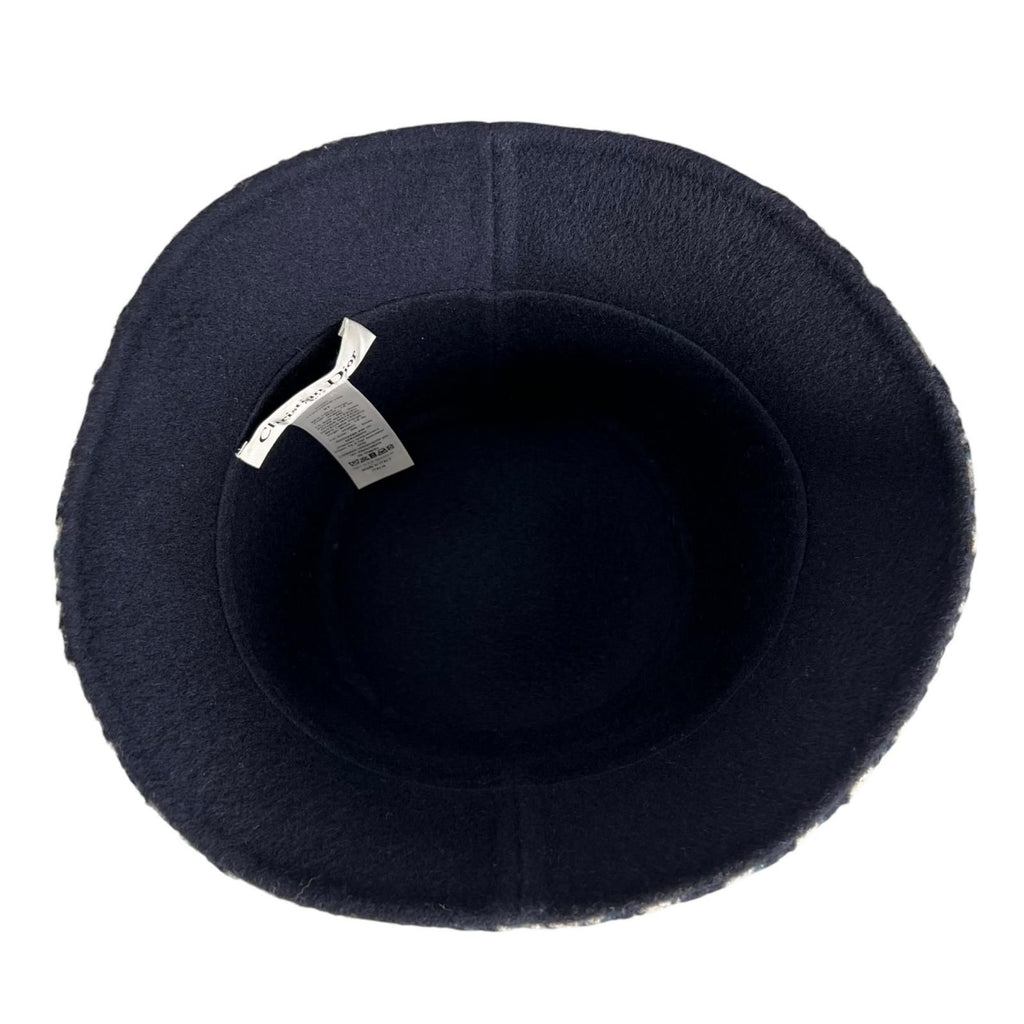 Dior Oblique Reversible Hat Navy 57 — view 7