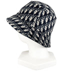 Dior Oblique Reversible Hat Navy 57 — view 4