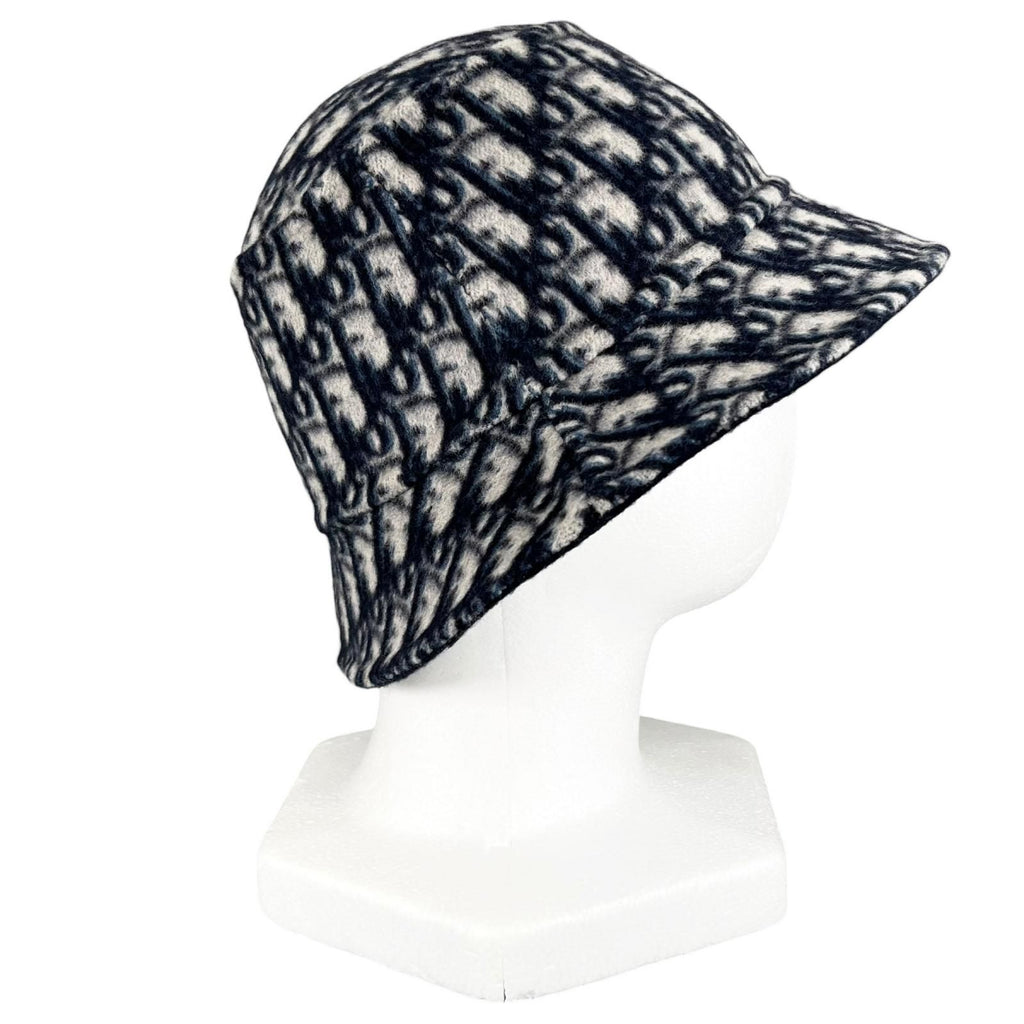 Dior Oblique Reversible Hat Navy 57 — view 6