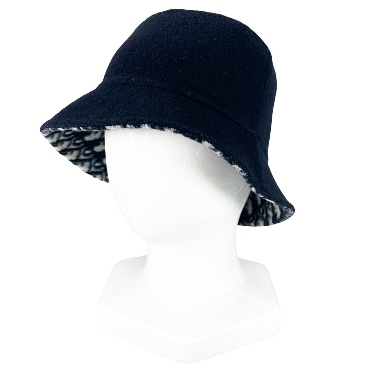 Dior Oblique Reversible Hat Navy 57 — view 2