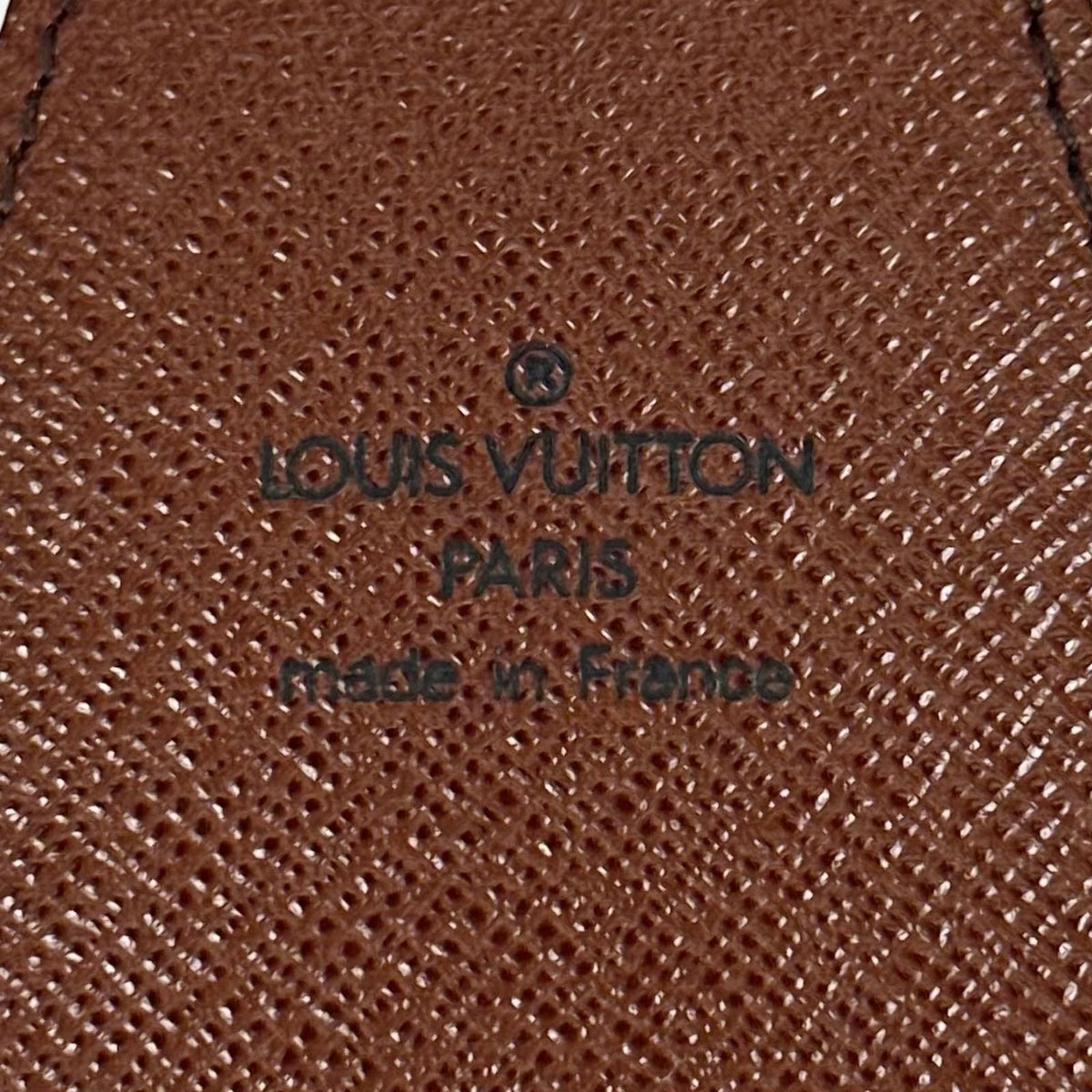 Louis Vuitton Vintage Etui Garet Monogram Canvas Case French — view 6