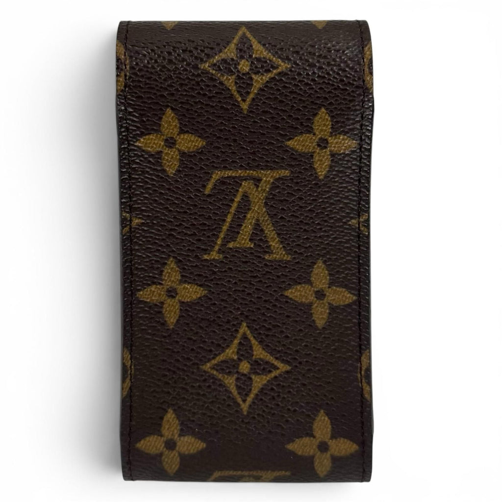Louis Vuitton Vintage Etui Garet Monogram Canvas Case French — view 2