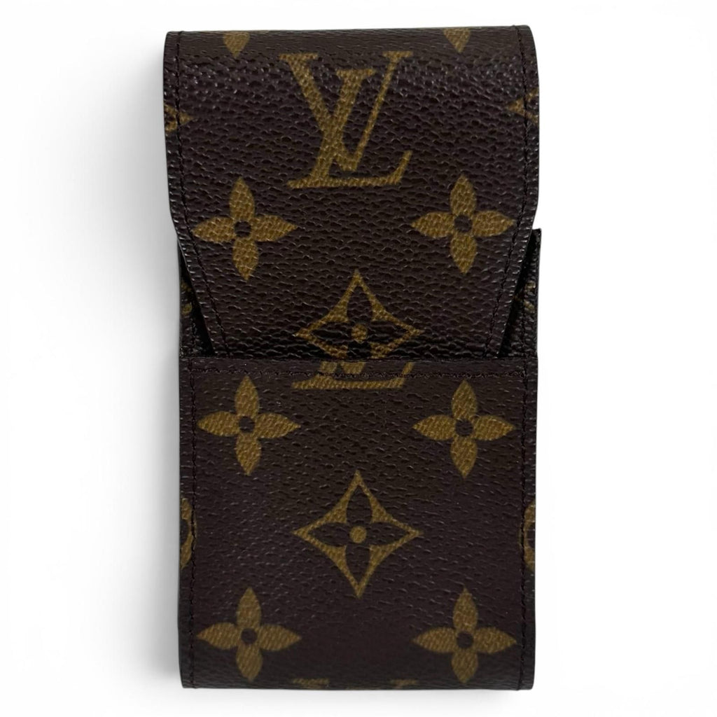 Louis Vuitton Vintage Etui Garet Monogram Canvas Case French