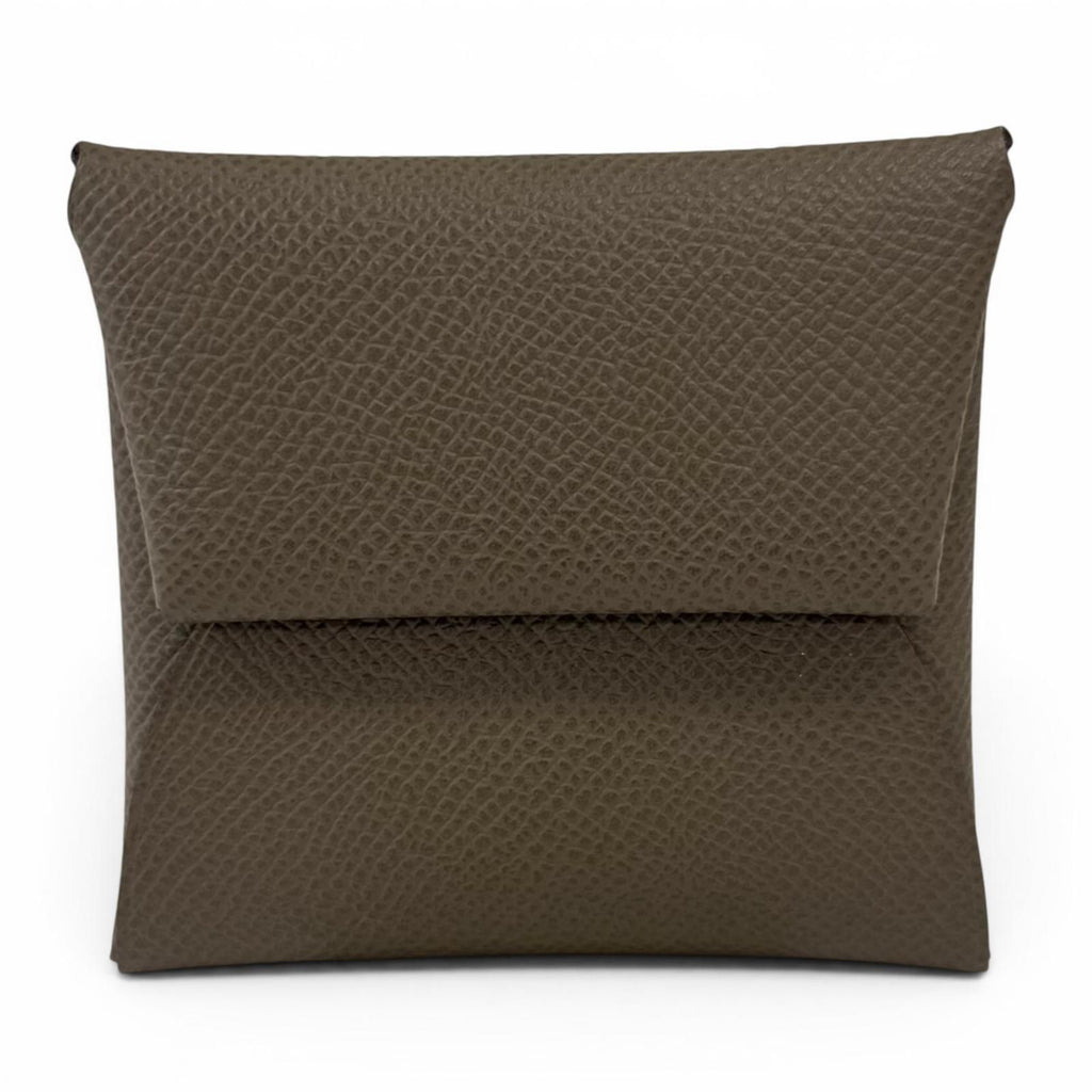 Hermes Bastia Veau Epsom Etoupe Coin Purse