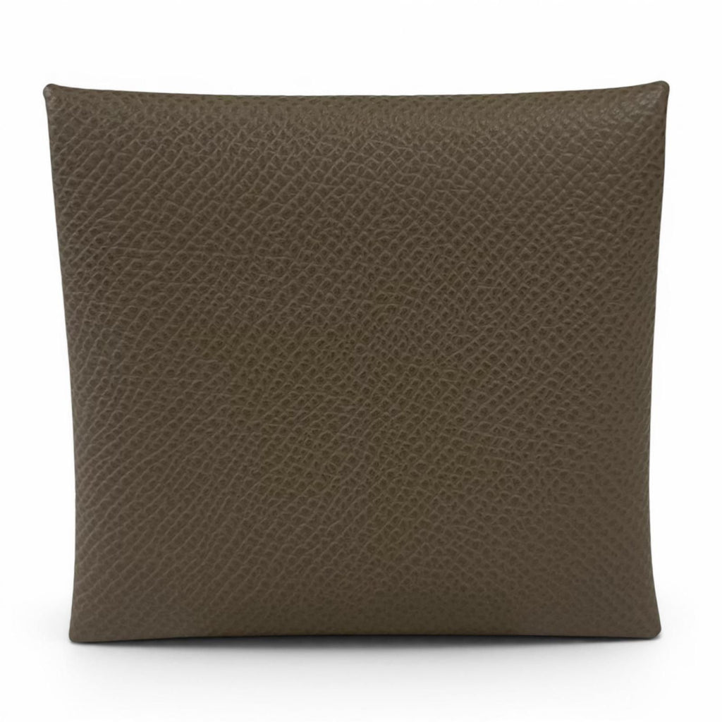 Hermes Bastia Veau Epsom Etoupe Coin Purse — view 3