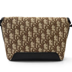 Dior Homme Messenger Bag with Flap Mini Leather Oblique — view 4