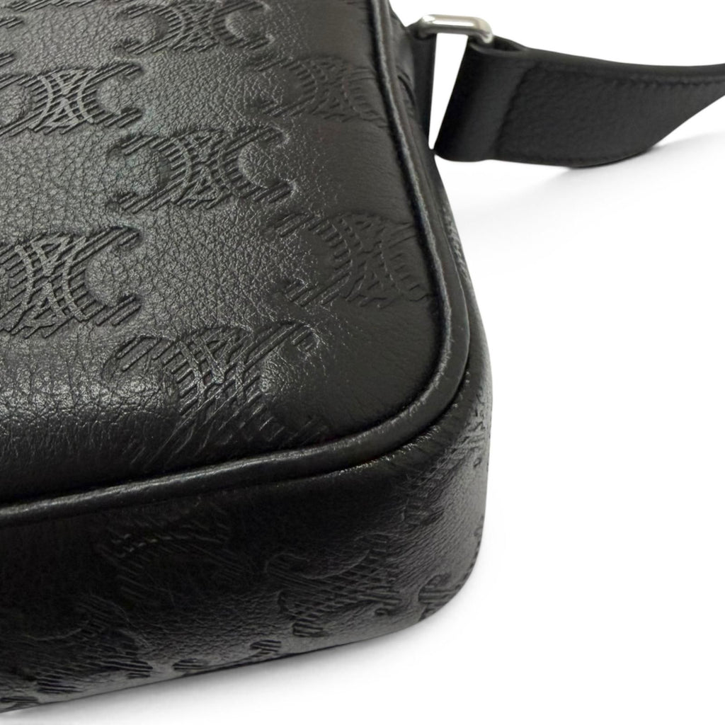 Celine Horizontal Messenger Leather Triomphe Medium Shoulder Bag — view 8
