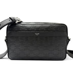 Celine Horizontal Messenger Leather Triomphe Medium Shoulder Bag