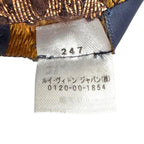 Louis Vuitton Logomania Scarf Shine Wool Silk Brown Monogram Fringe — view 6