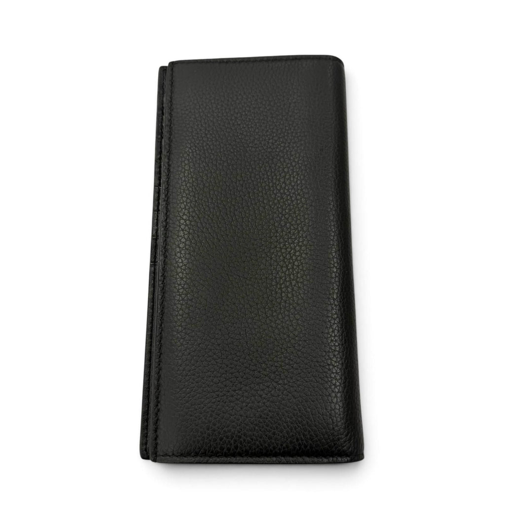 Dior Homme Leather CD Logo Wallet Bifold Black — view 2