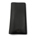 Dior Homme Leather CD Logo Wallet Bifold Black