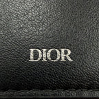 Dior Homme Leather CD Logo Wallet Bifold Black — view 8