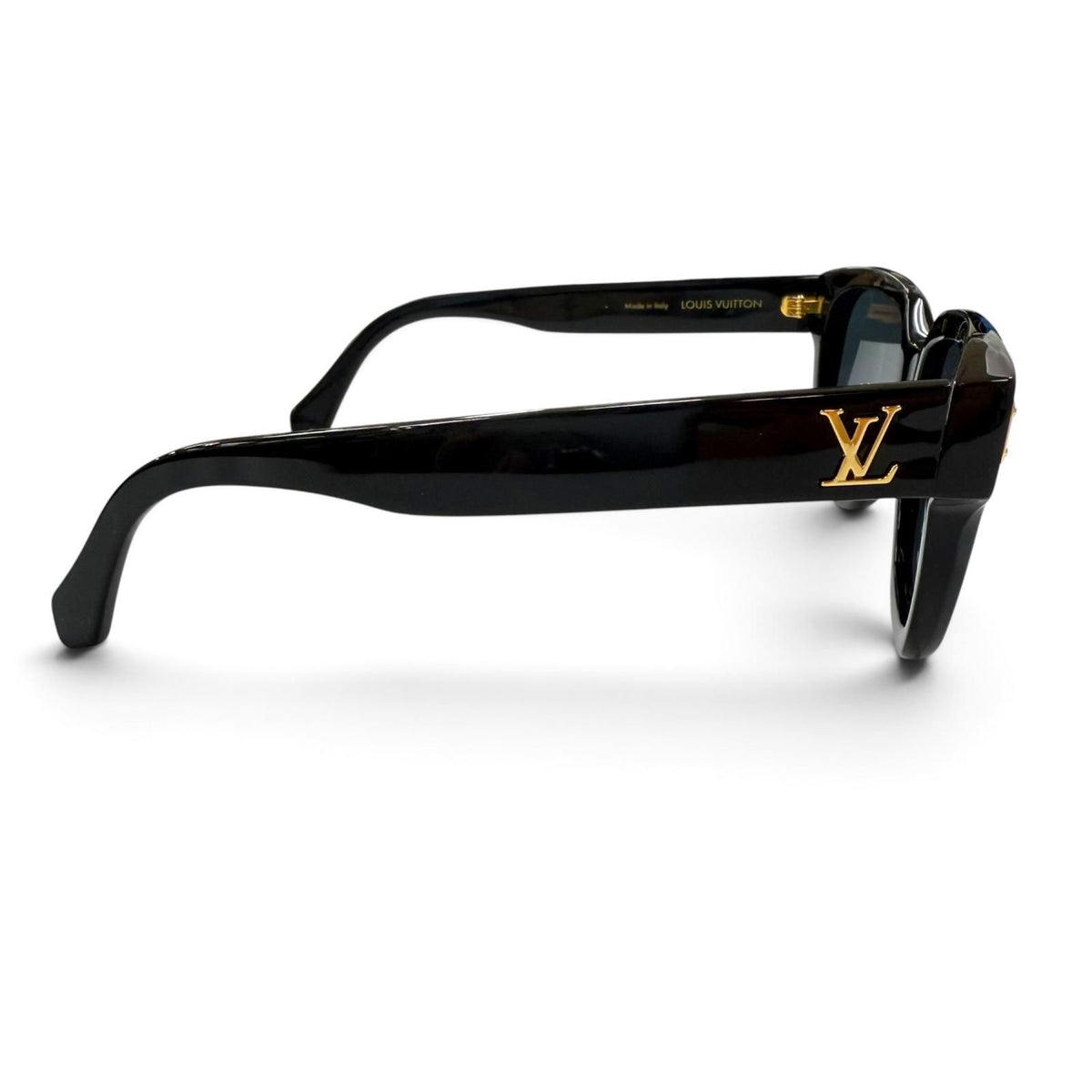 Louis Vuitton LV Confidence Square Ensemble Sunglasses Black Demo Lens — view 5