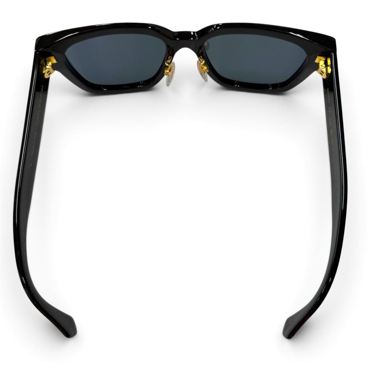 Louis Vuitton LV Confidence Square Ensemble Sunglasses Black Demo Lens — view 6