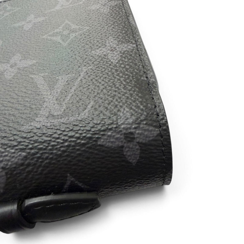Louis Vuitton Zippy XL Monogram Eclipse Canvas Round Zip Organizer Wallet — view 6