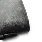 Louis Vuitton Zippy XL Monogram Eclipse Canvas Round Zip Organizer Wallet — view 6